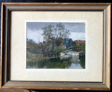 :ÖLGEMÄLDE LANDSCHAFT HIMMEL