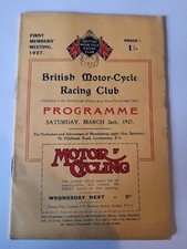 Brooklands Programm 1927