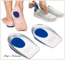 Schuheinlage Sohle Gel Fersenkissen Orthopädische Einlage Fuß Geleinlage Gr36-48