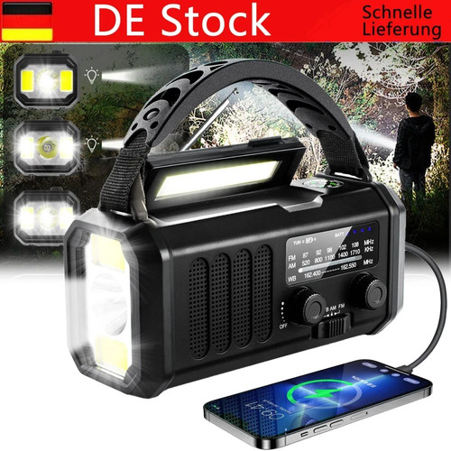 Solar radio handkurbel - radio,
