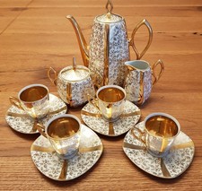 Art Déco Mokka Service eckig