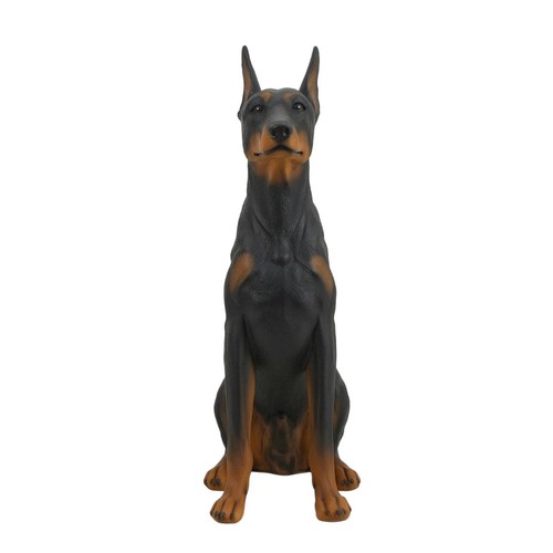 Dobermann statue realistisch - dobermann,