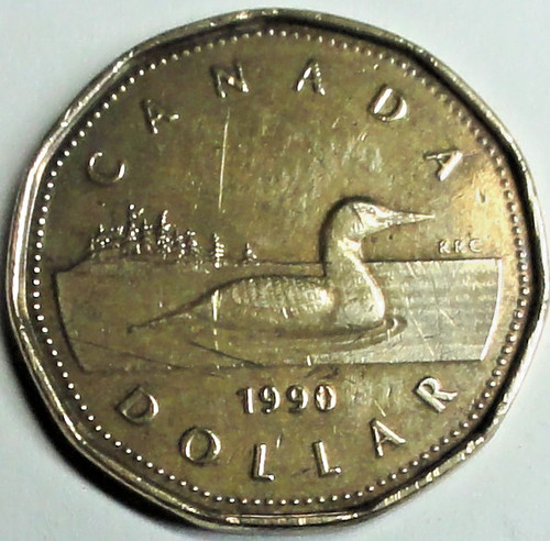 Kanada dollar 1990 ente - kanada,
