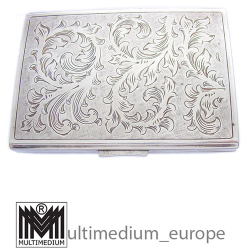 Jugendstil silber zigaretten - jugendstil,