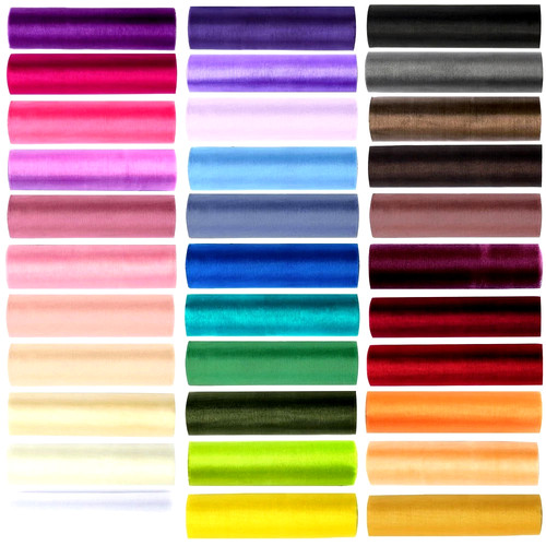 Rollen organza stoff x - organza, 9