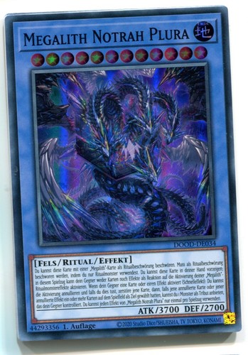 Megalith notrah - yu-gi-oh!,