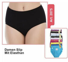 5-10 Damen BWL Slip Unterhose Schlüpfer viele Farben Gr.40 bis 58 ( 2075)