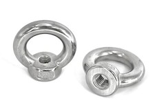 Ringmuttern Ösenmutter Ringöse Edelstahl rostfrei A2 V2A M3-M36 gegossen DIN 582