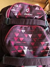 Deuter Comfort fit, Schultasche, Rucksack, Schulrucksack, lila/pink, Mädchen.