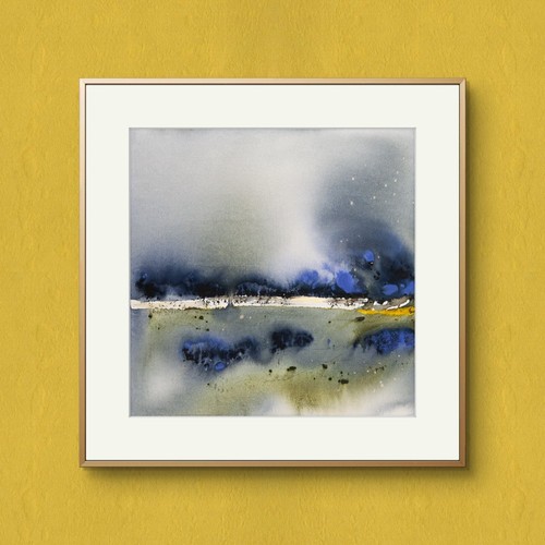 Original aquarell bild - aquarell,