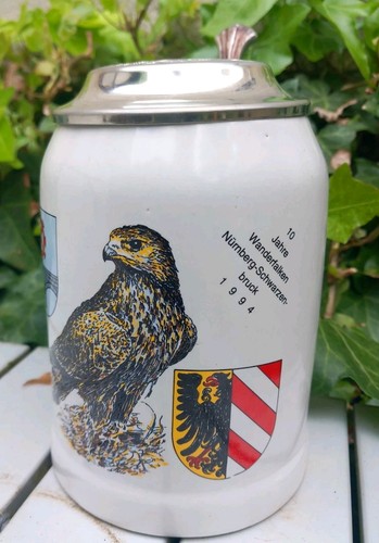 Bierkrug wanderfalken - bierkrug,