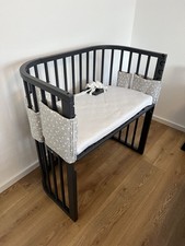 Babybay Beistellbett Maxi mit Verschlussgitter und Matratze
