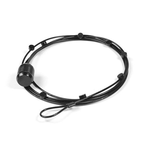 Fotoleine schwarz mit magneten - schwarz,