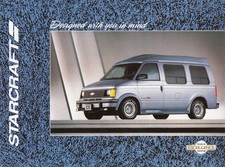 CHEVROLET Astro ST GT STARCRAFT Prospekt Brochure USA 1993 80