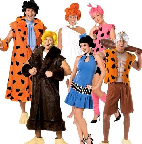 Erwachsene flintstones kostüm - flintstones,