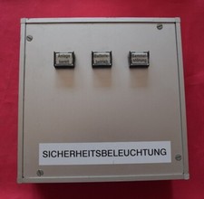 Zentrale für  Sicherheitsbeleuchtung  Alugehäuse 