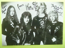 Girlschool - Heavy-Metal-Band (GB) Autogrammfoto (13x18 cm), 1980