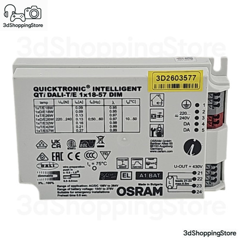 Osram quicktronic qti - quicktronic, dali-t/e