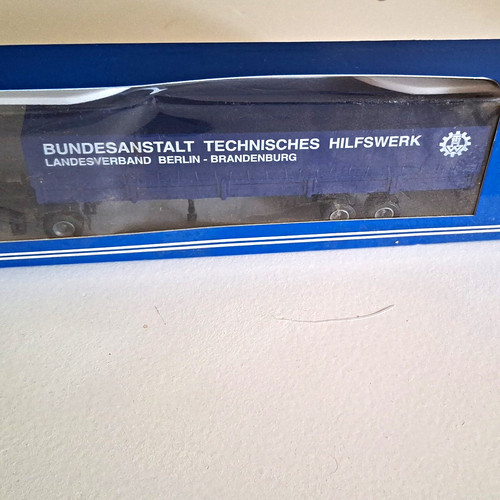 Roco modell lkw thw blau - roco, blau/weiß
