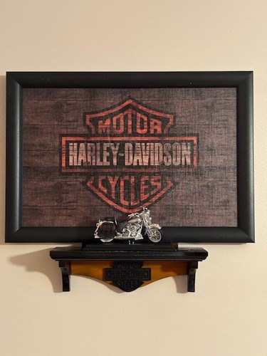 Harley davidson wall frame - harley,