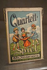 uraltes Vorkrieg Kartenspiel -