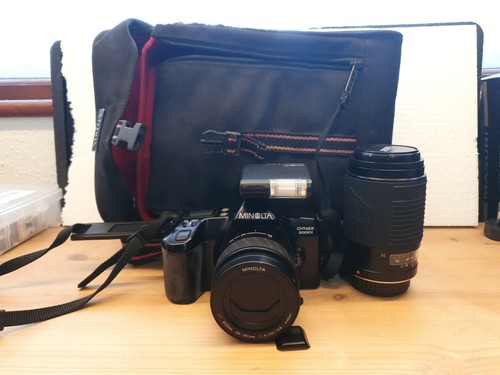 Minolta dynax 3000i filmkamera - minolta,