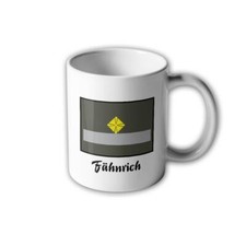 NVA UTV Fähnrich Tasse Dienstgrad Abzeichen Rang DDR Ostdeutschland Ossi  #30504