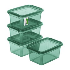 4x Container mit Deckel 1.5L