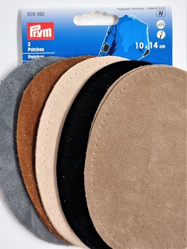 Prym patches velour leder - velour-, leder-