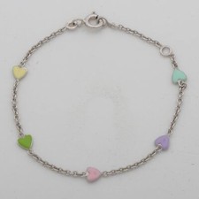 Kinderarmband Herz Anhänger