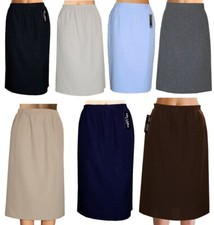 Damenrock, Knielang Rock