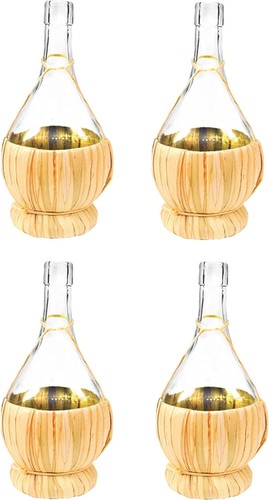 Glasflasche - 4x, 1l