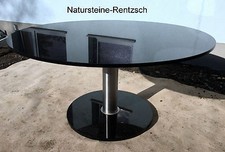 runder Esstisch Star Galaxy Wohnzimmer Terrassentisch D=150cm Granittisch V2A