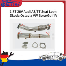Edelstahl-Downpipe 76mm 3 Zoll