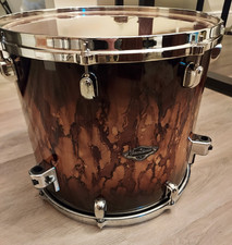 Tama Starclassic Birch Bubinga 16"x14" Bodentom - Molten Brown Burst