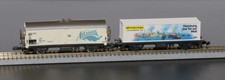 Märklin Spur Z − 8600 A006 + 8615 A142 − Hamburger Sonderwagen