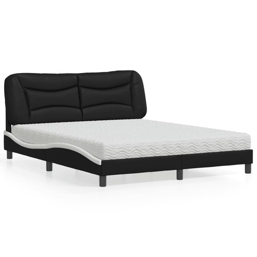 Bett mit matratze schwarz - mit, und