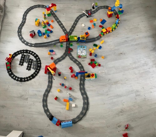Lego duplo eisenbahn super set - lego,