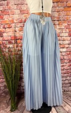 neu WEITE Plissee HOSE