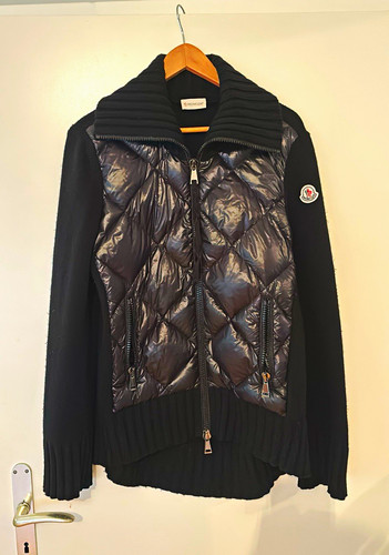 Moncler cardigan mit daune - moncler,