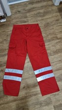 Rettungsdienst Hose Rot Greiff  Gr. 52 Wasserwacht 