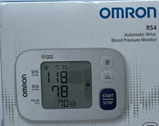 OMRON RS4 Automatisches Handgelenk-Blutdruckmessgerät mit Speicher