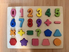 ABC Buchstaben und Zahlen