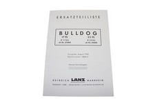 Ersatzteilliste Lanz Bulldog