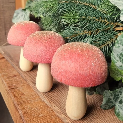 Pilze orange goldglitzer - 3,