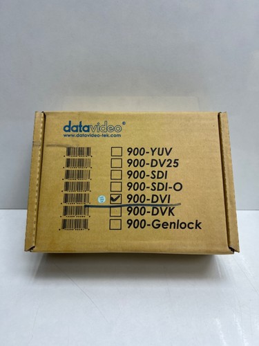 Datavideo 900 dvi eingangs - datavideo,