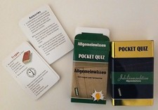 Pocket Quiz Allgemeinwissen - 50 Karten mit 150 Fragen - moses Jubiläumsedition