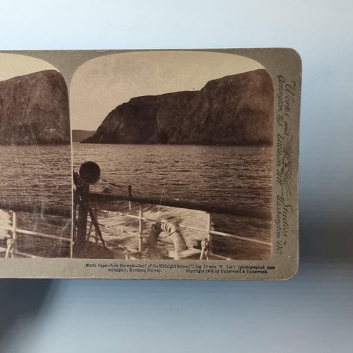 Nordkap norwegen stereoview - norwegen, um