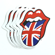 5 x Rolling Stones UK Flagge