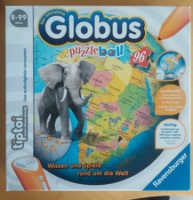 Ravensburger Tiptoi Globus Weltkugel Atlas Puzzleball 96 Teile Wissen Geografie